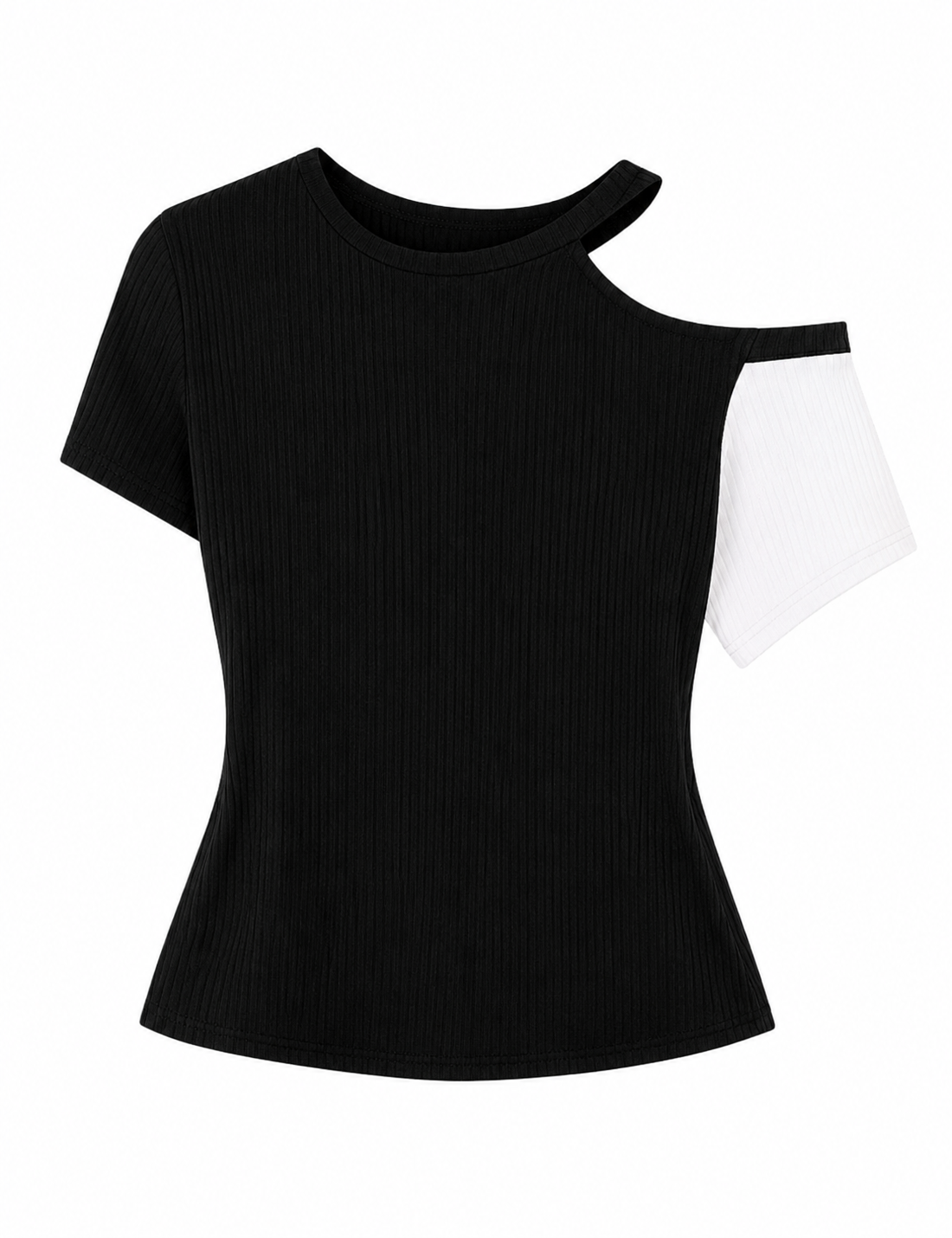 blusa Combinada-blusa de dos colores-san jose-costa rica Blusa combinada para dama