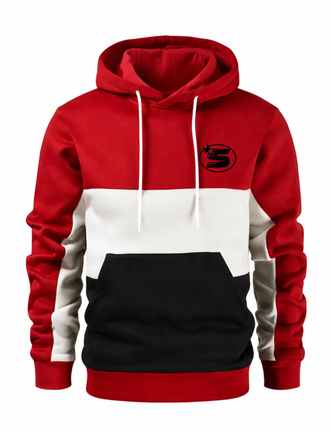 conjunto deportivo para hombre en color rojo y negro san jose costa rica