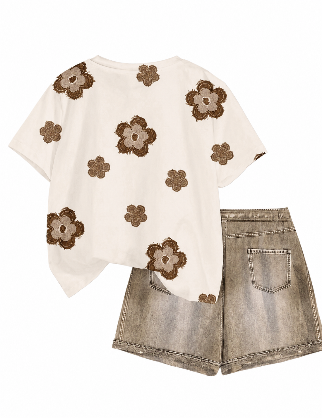 Conjunto blusa y short