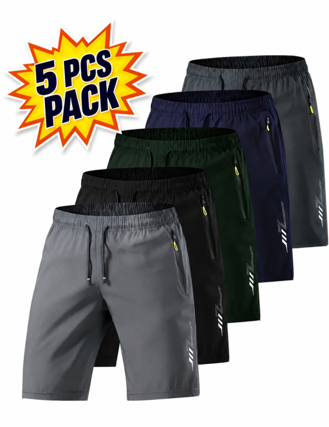 pantaloneta para hombre 5 piezas